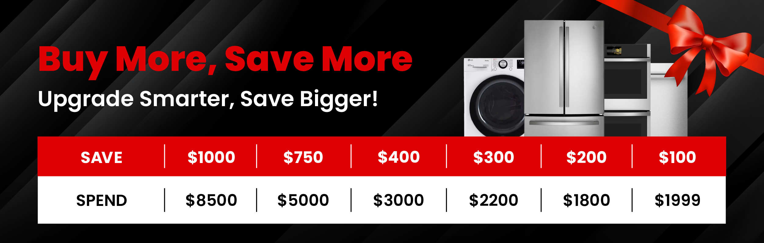 Black Friday savings banner (mobile)